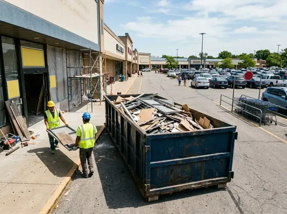 retail-store-renovation-debris-003 — frequently asked questions, Roll-off Dumpster Rentals in Englewood Cliffs, NJ